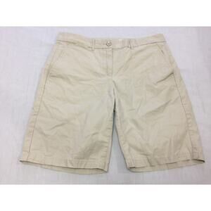 🍏🍏🍏  KHAKIS BY GAP WOMENS COTTON SHORTS SIZE 4  🍏🍏🍏